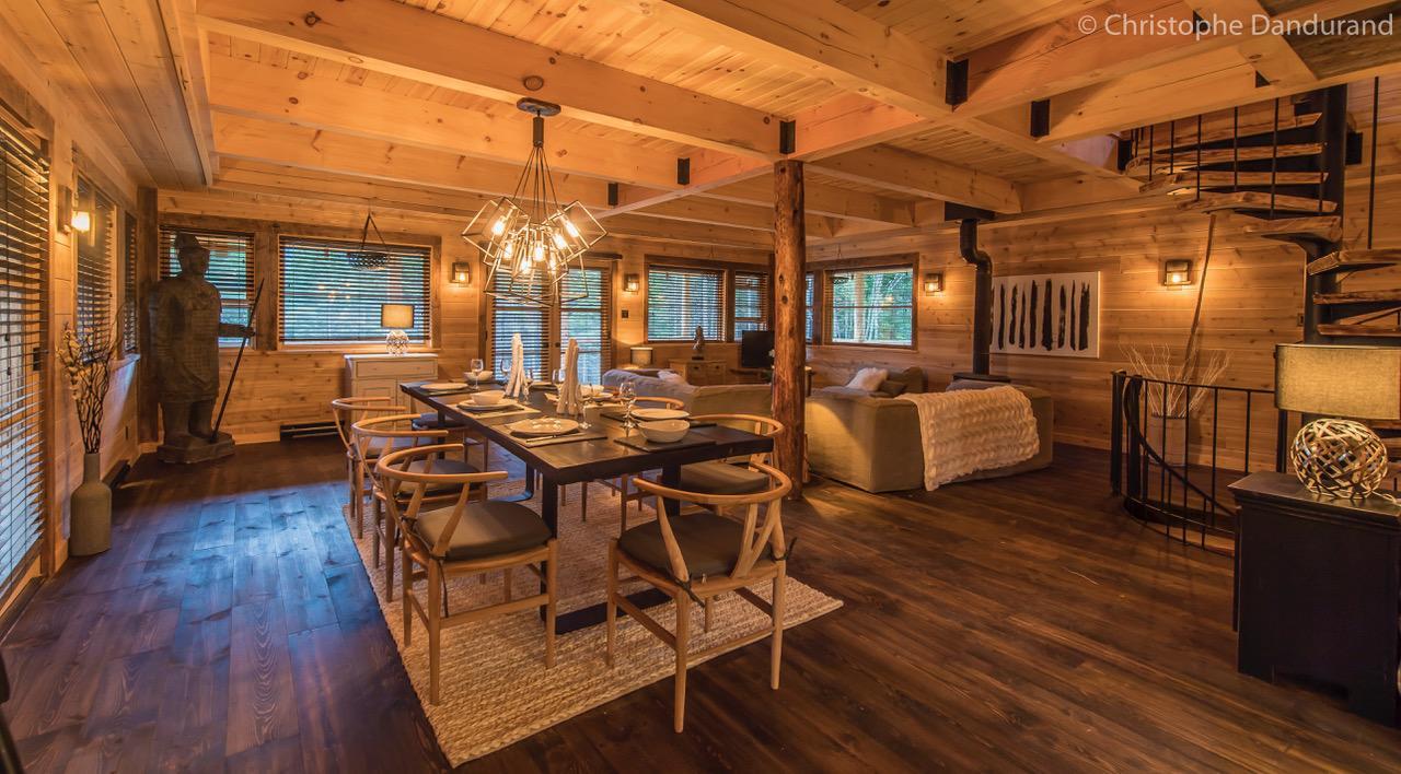 Chalet Tao Par Les Chalets Spa Canada La Malbaie Εξωτερικό φωτογραφία